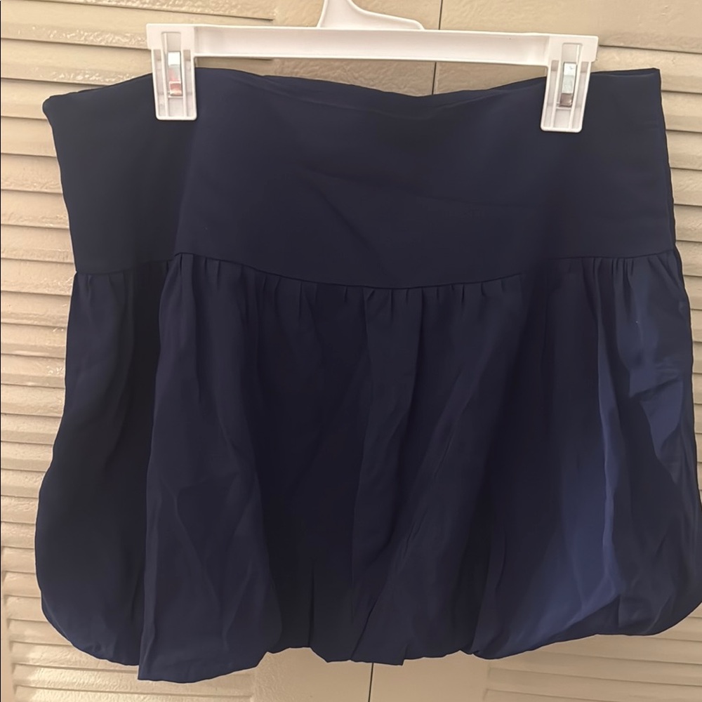 A New Day Deep Blue Flared Skirt